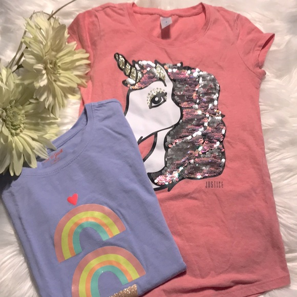 Justice Other - BUNDLE OF TWO GIRL’S SHIRTS